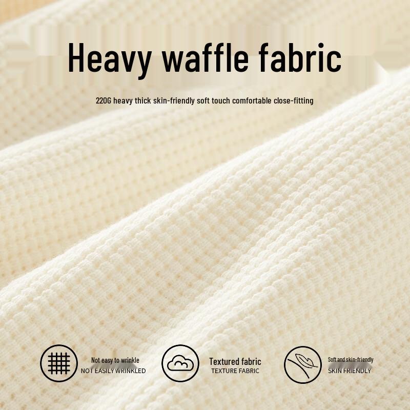 Mark Fairwhale Men's Breathable Waffle Knit Polo Shirt