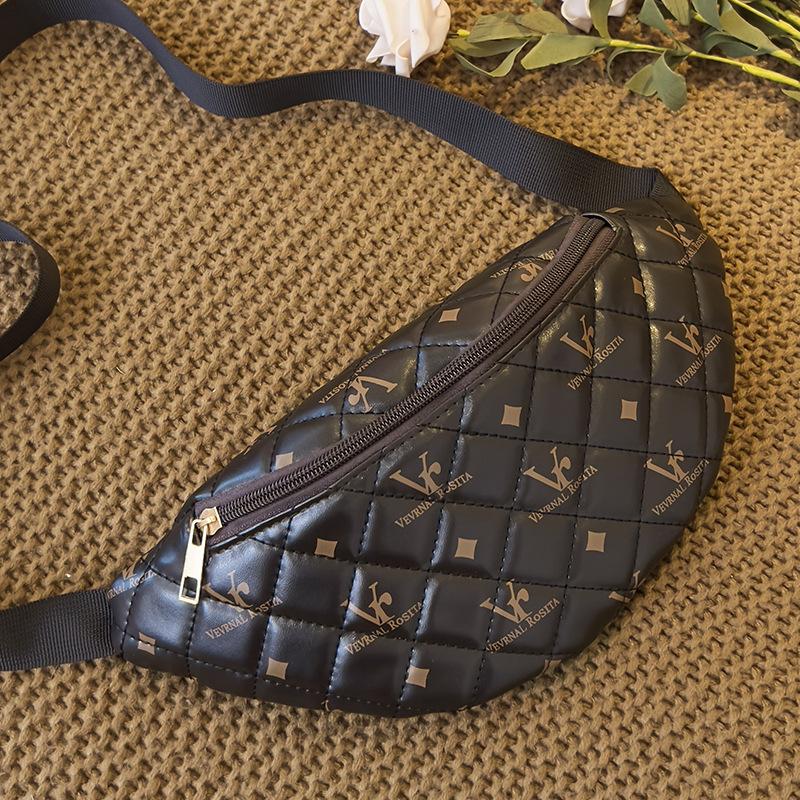 Soft Embroidered Waist Bag for Women's Korean Mobile Phone Bag Lightweight Storage Bag