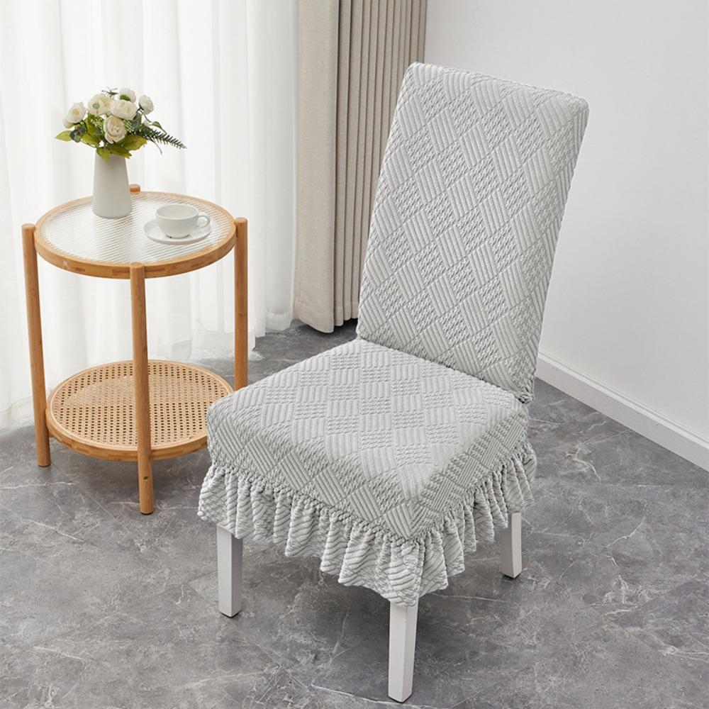 Stretchable Dining Chair Covers Thickened Universal Seat Covers for Chairs Stools with Backrest