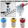 Șurubelniță Inel magnetic 1/4'' Cap șurubelniță universal Inel magnetic Accesorii pentru burghie anticoroziune cu tijă de 6,35 mm