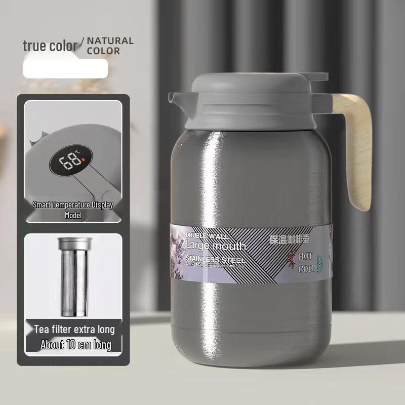 Marlang 316 Stainless Steel Smart Temperature Display Thermos Pot