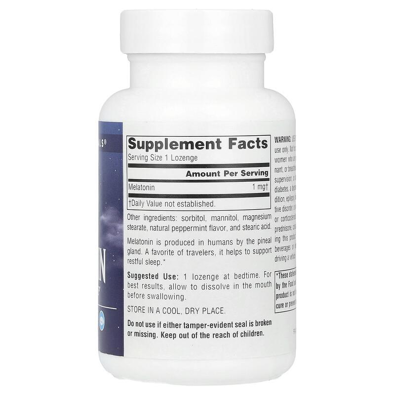 Sleep Science®, Melatonin, Peppermint, 1 mg, 300 Lozenges