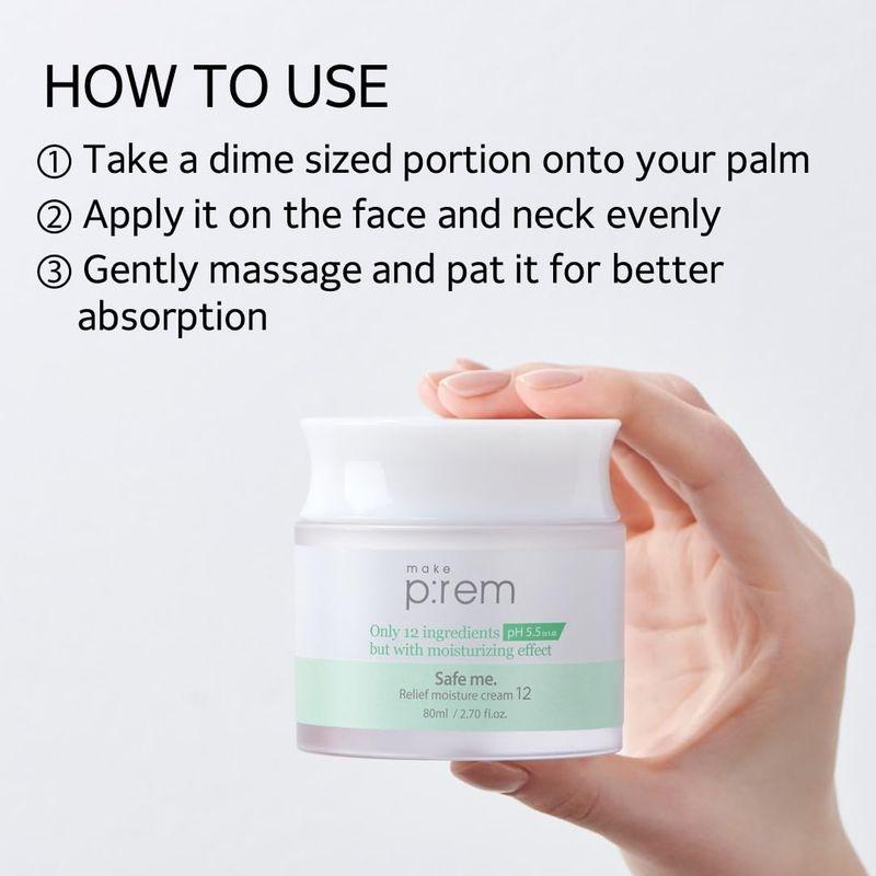 [make p:rem] *renewal* Safe Me Relief Moisture Cream12 80ml