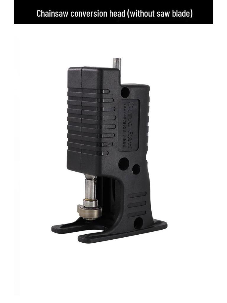 Electric Drill to Chainsaw Conversion Head: Handheld Reciprocating Saw for Woodworking and Jigsaw.