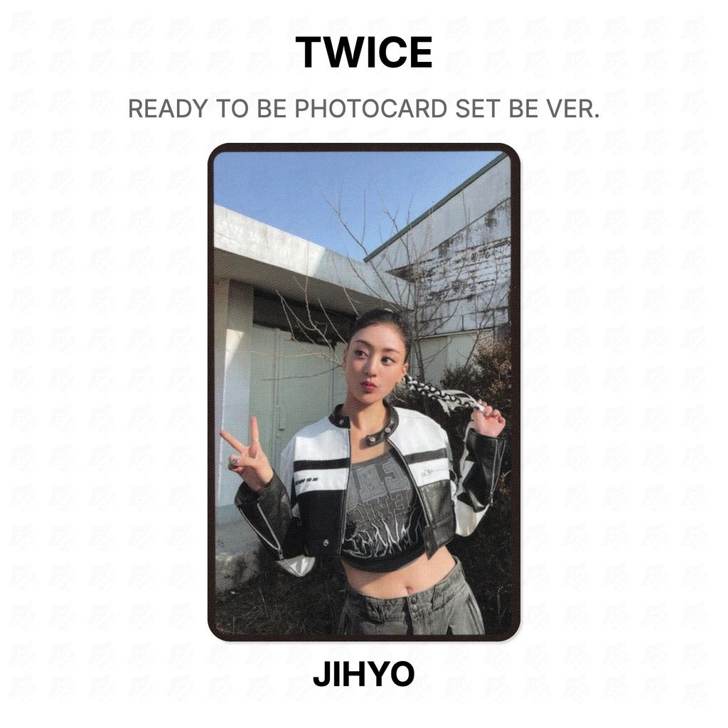 TWICE READY TO BE PHOTOCARD SET BE VER. Official Photocard
