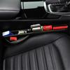 New Car Co-pilot Hidden Seat Gap Filler Pockets PU Leather Auto Seats Leak Stop Pad Soft Padding Phone Cards Holder Storage Bags