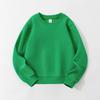 Customizable Kids' Solid Color Sweatshirt - Autumn Style Loopback Baby & Children's Wear