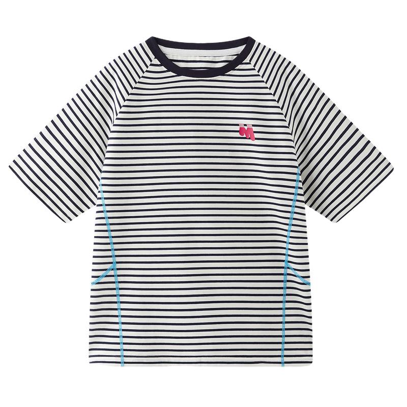 MQD Boys  Striped Raglan Sleeve T-Shirt 120