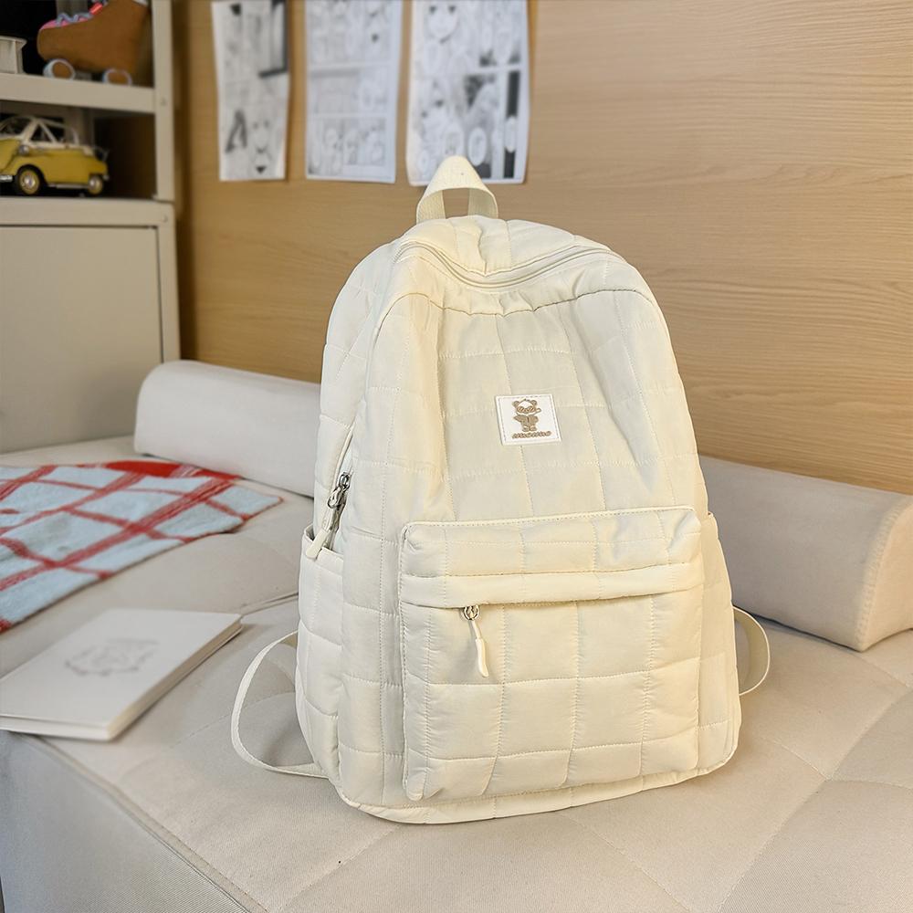 Solid Color New Japanese Retro Backpack, Versatile, Lightweight and Casual Commuting Backpack, Backpack, Computer Backpack