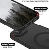 Magnetic Case - BOOLING - for iPhone 17th - with Camera Protection - Black - 2 Tempered Glasses