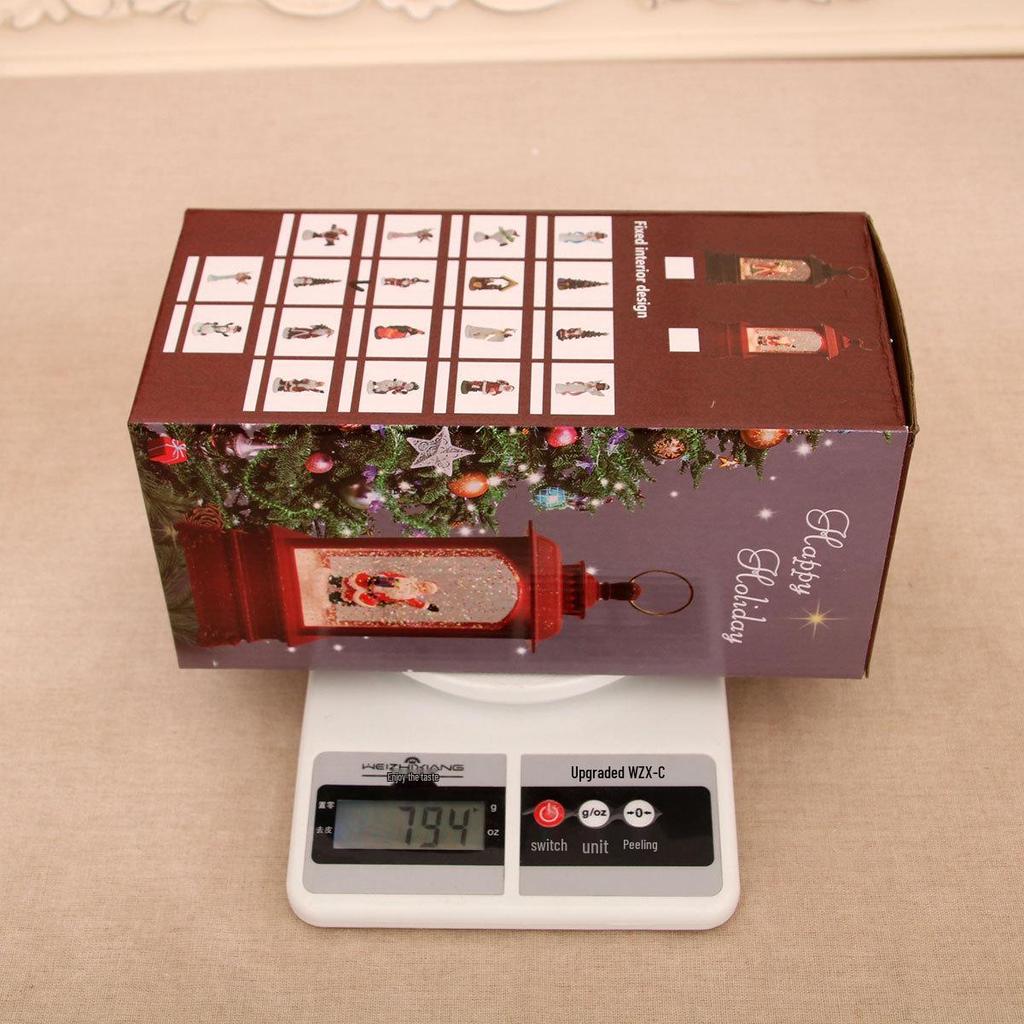 Christmas Musical Rotating Water-Filled Lantern