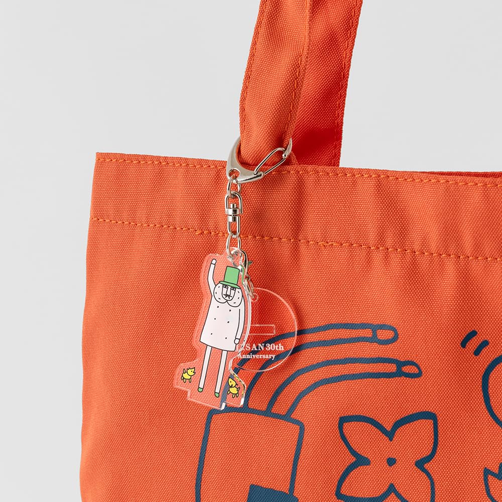 Midori Acrylic Keychain Ossu Pattern Ojisan 30th Anniversary 62238006