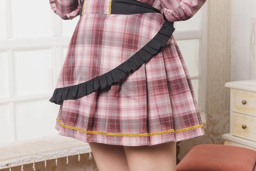 Clearstone Lyrical Palette Cosplay Halloween Idol Jacket Maid Women's Pink
