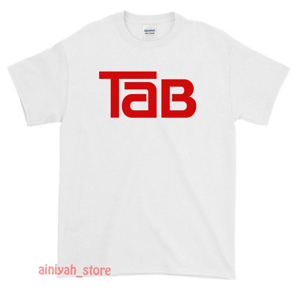 

New Tab Soda Drinking Logo Men s Funny T shirt USA Size S-XXL 3XL