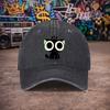 Pc Unisex Luo Xiaohui Cartoon Vintage Washed Baseball Cap  UnisexS Trendy Hat  Versatile Duckbill Cap  Fun Print  Unique Birt