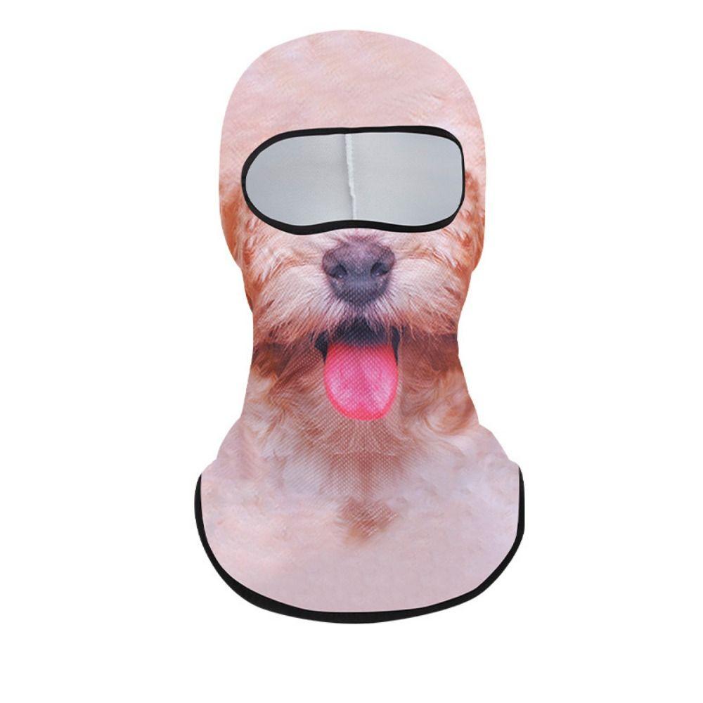 

Легкая 3D маска для лица животного Защита от УФ лучей Солнцезащитная маска Милая балаклава животного Катание на лыжах style 14