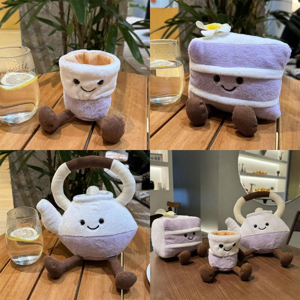 Jelly Tea Pot Plush Toy With Pp Cotton Filling For Unique Gift For Girlfriend