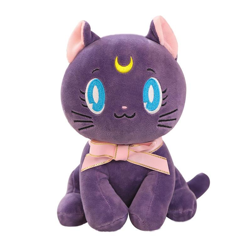 New Sailor Moon Plush Toy Makoto Kino And Luna Cat Designs
