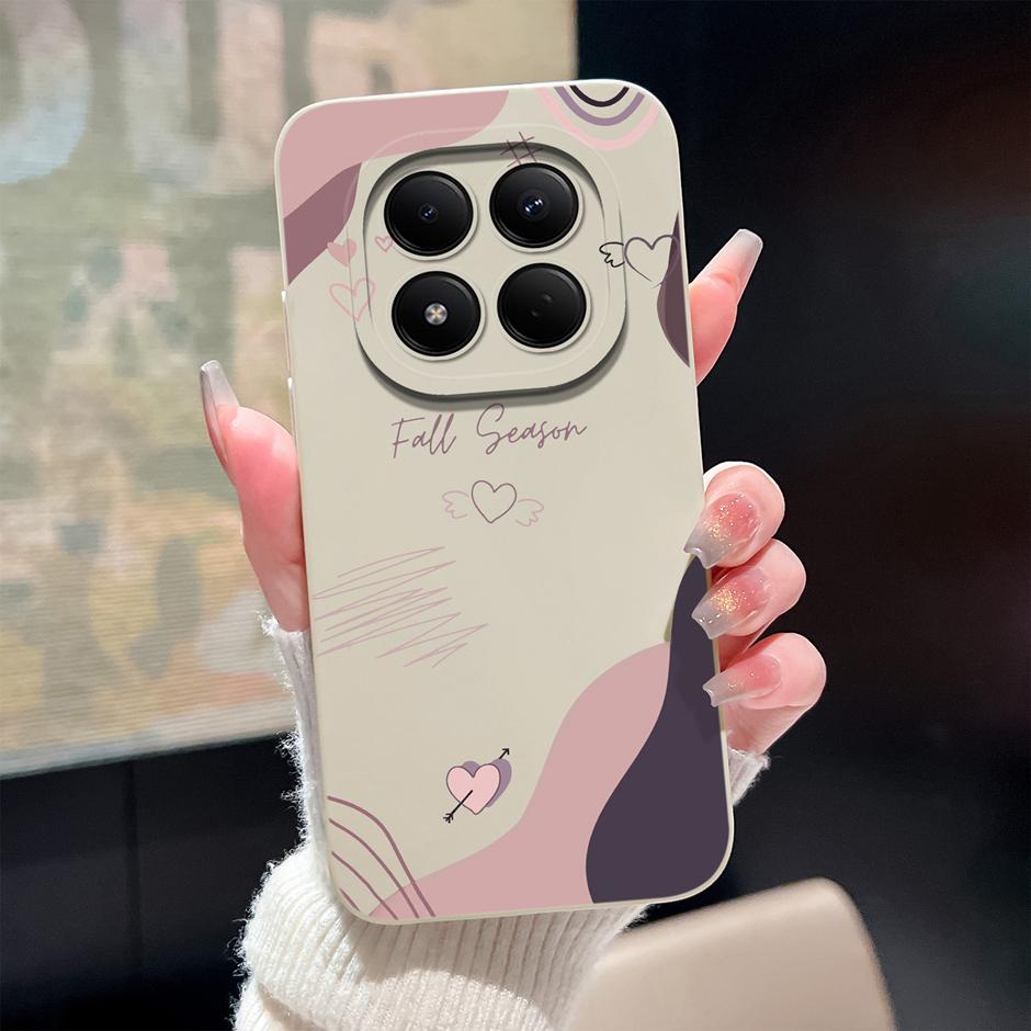 Hüllen Für Redmi Note 15 Pro Plus 4G 5G Cartoon Herz Weiches Silikon Schutzhülle Für RedmiNote15Pro Plus Kratzfest Fundas