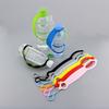Silicone Water Bottle Holder with Carabiner Buckle Water Bottle Belt Quickdraw Carabiner Holder Hook Clip Camping Tool