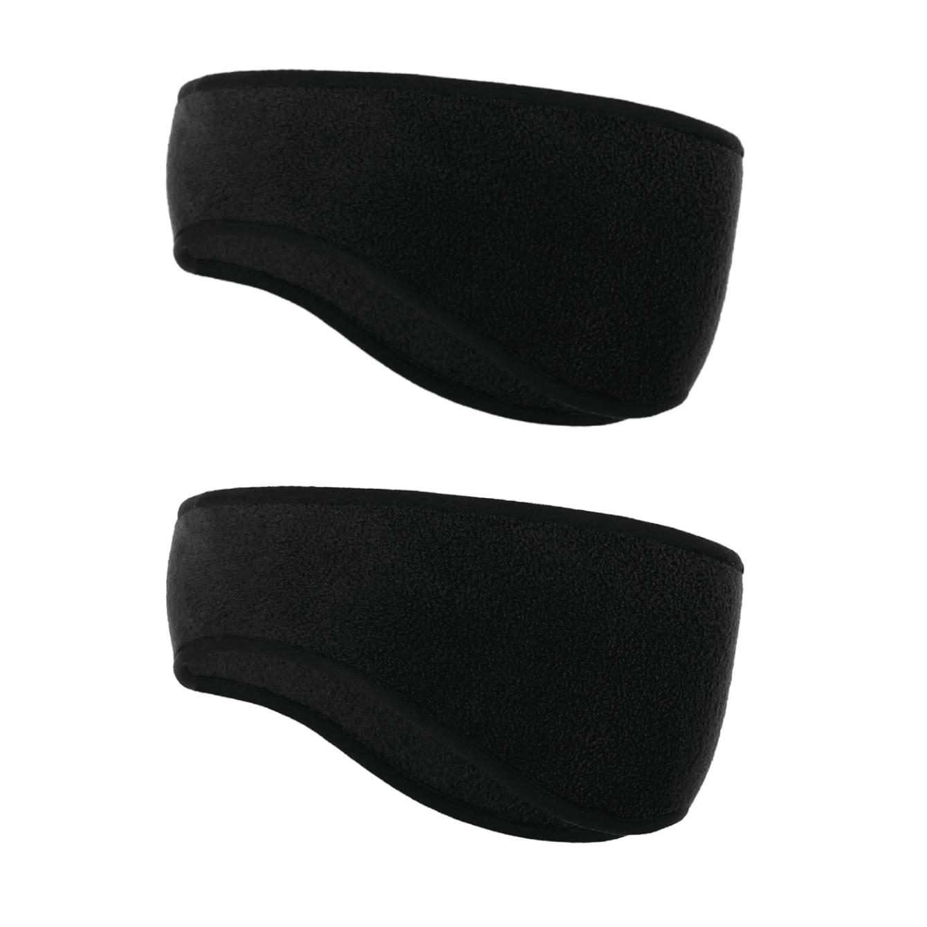 

Warm Fleece Earmuffs Headband Soft Windproof Ear Warmer Unisex Outdoor Sports Headbands Ideal for Skiing Running Cycling
