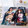 Die 3D-gedruckte "Sword Art Online" Flanelldecke ist warm, bequem und weich, geeignet für den Einsatz in Schlafzimmern, Betten, Sofas, 001