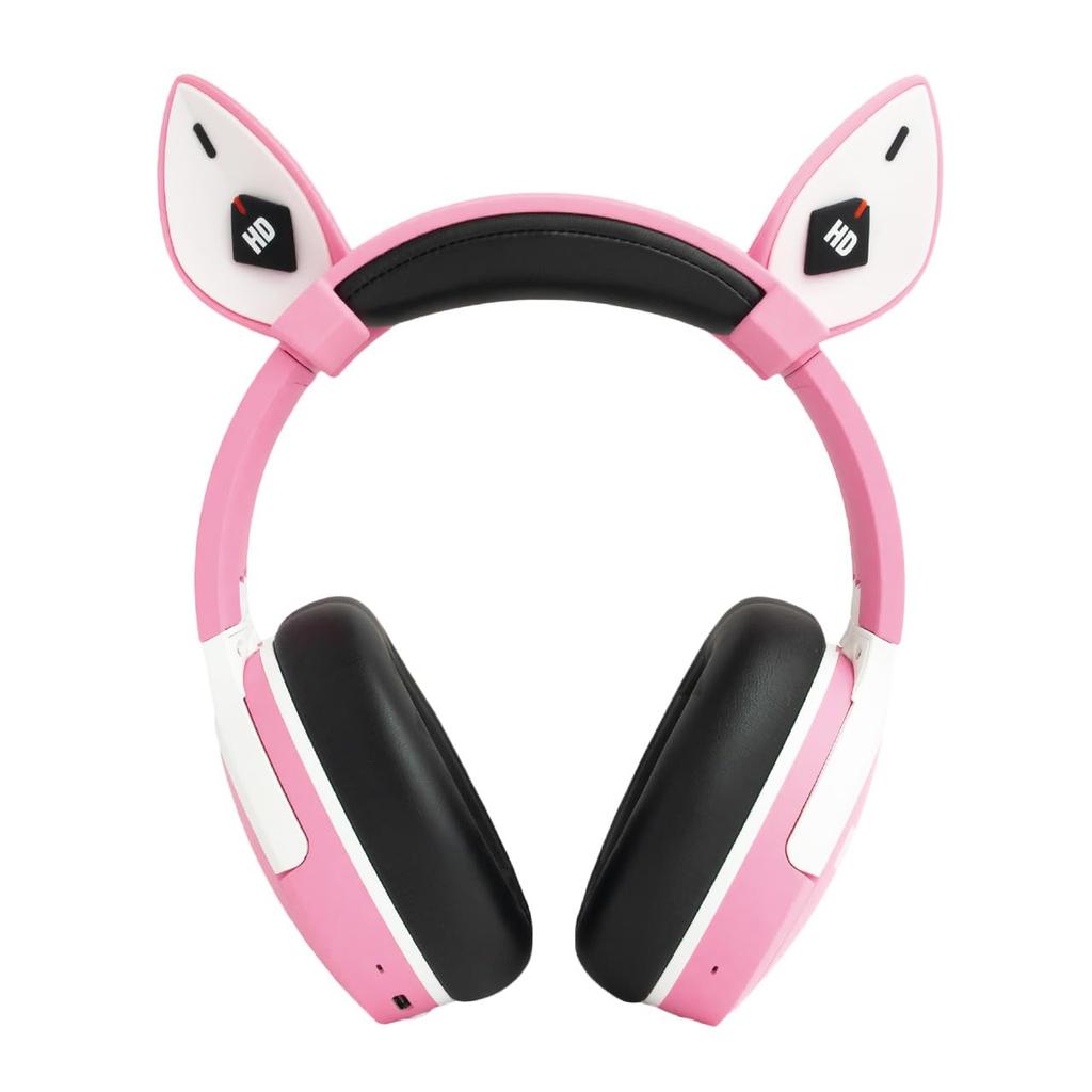 Algernon Products Victory NIKKE Alice H223 x Synthetic Character Merchandise Goddess Headphones, Approx. W192mm, Pink, ABS, Silicone, Leather,
