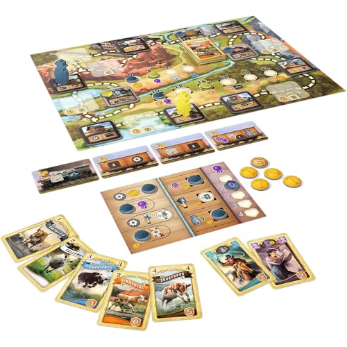Arclight Great Western Trail: El Paso (1-4 Spieler, 60-90 Minuten, Alter 12+) Brettspiel