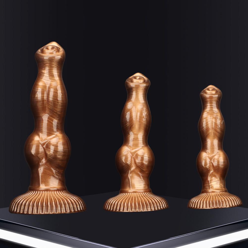 PVC Extra Dlouhý Anální Plug Dildo Sexuální Hračka Masturbátor pro Muže a Ženy Strap-on Penis Realistický Dick