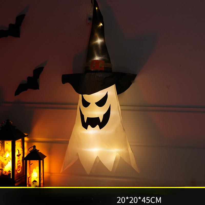 Außendekorationen für Halloween-Atmosphärendekoration Heimparty-Szenendekoration Kürbislampen-Dekorationen Lampenanhänger