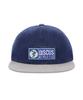 DISCUS ATHLETIC Logo 5-Panel Cap Two-Tone Navy