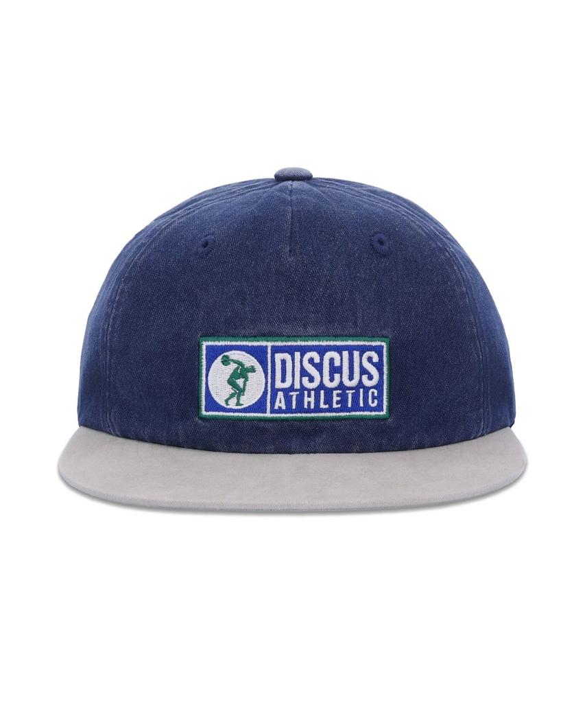 DISCUS ATHLETIC Logo 5-Panel Cap Two-Tone Navy