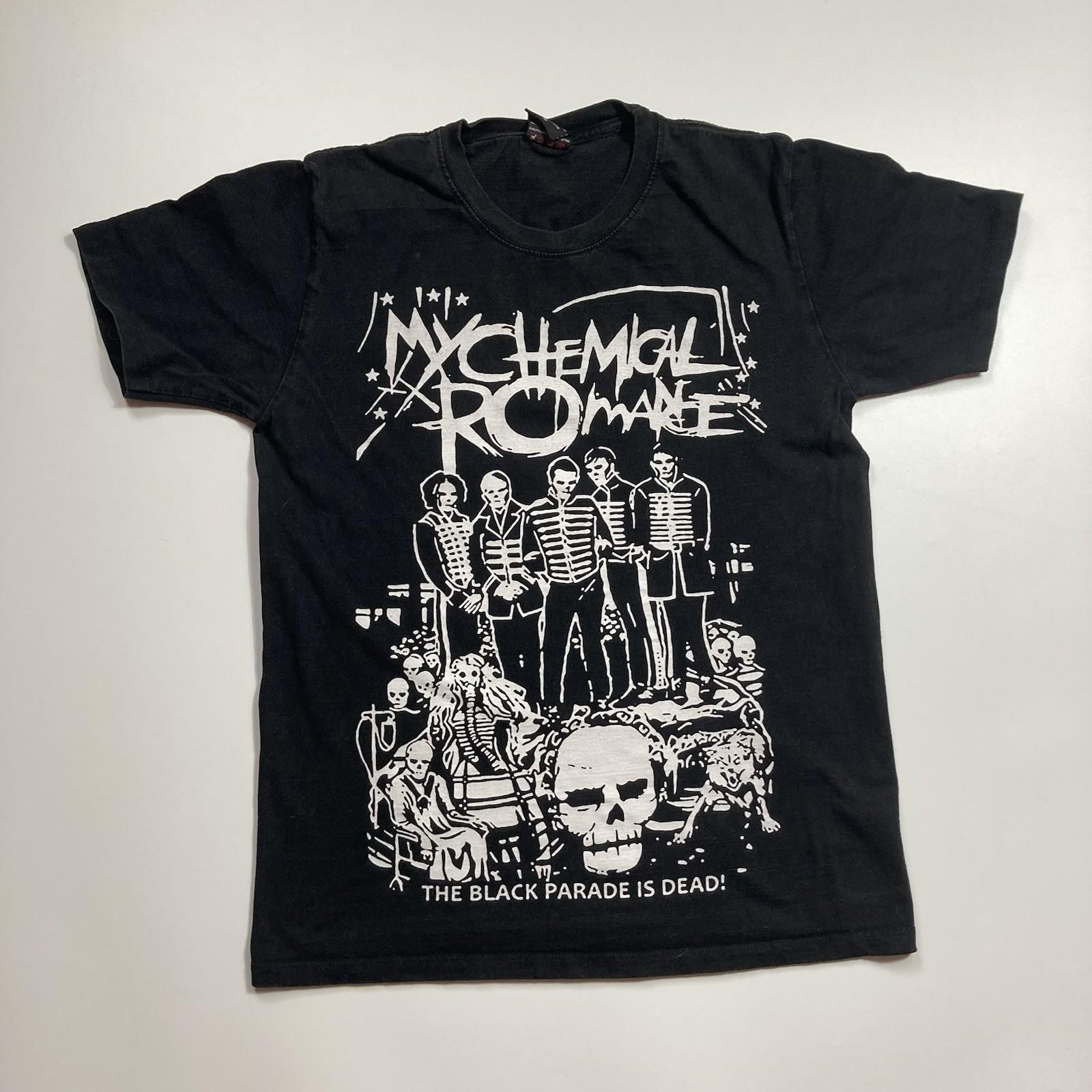 vintage my chemical romance the black parade is dead emo punk rock band tee XXXL