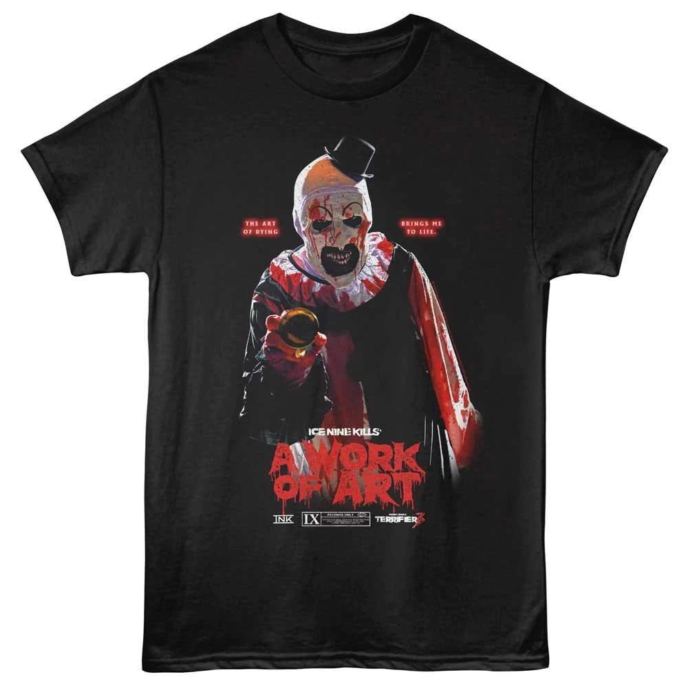 Ice Nine Kills Terrifier The Art Of Dying Brings Me To Life Men s T Shirt M