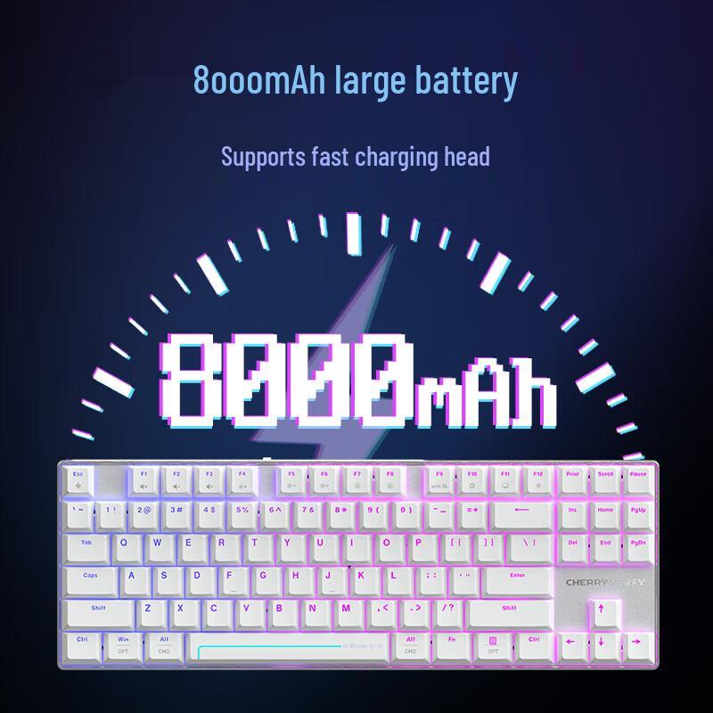 CHERRY MX 8.2 PRO TMR Tri-Mode Dual Magnetic Switch Gaming Keyboard