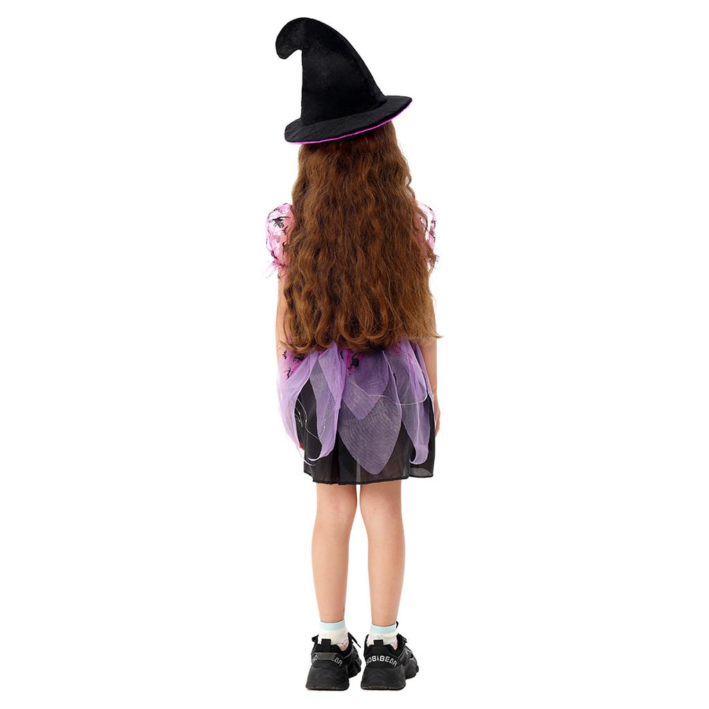 Halloween-Aufführungskostüme, Kinder-Hexenrollen, Cosplay-Kostüme, Kinderbekleidung