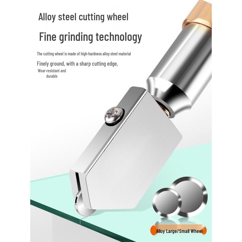 Diamond Glass Cutter for Thick Mirrors and Tiles
