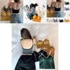 Comfortable Scoop Bralette Tops With U Back And Adjustable Straps For Women