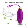 Wibrator Egg Vagina Massager Stymulator łechtaczki Sterowanie bezprzewodowe Sex Toy dla kobiet Masturbacja