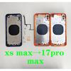 Back Housing For iPhone XS Max To 17 Pro Max With Free Gifts,Battery Rear Housing+Middle Chassis Frame XS Max Like 17 Pro Max