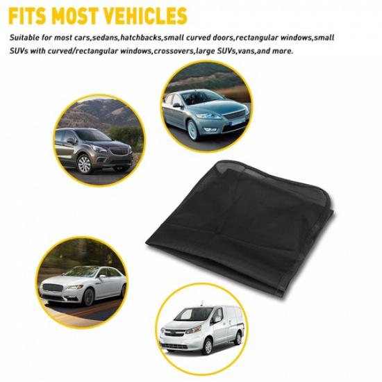8x Car Magnetic Side Rear Front Sun Window Shade Cover Mesh UV Shield Protection