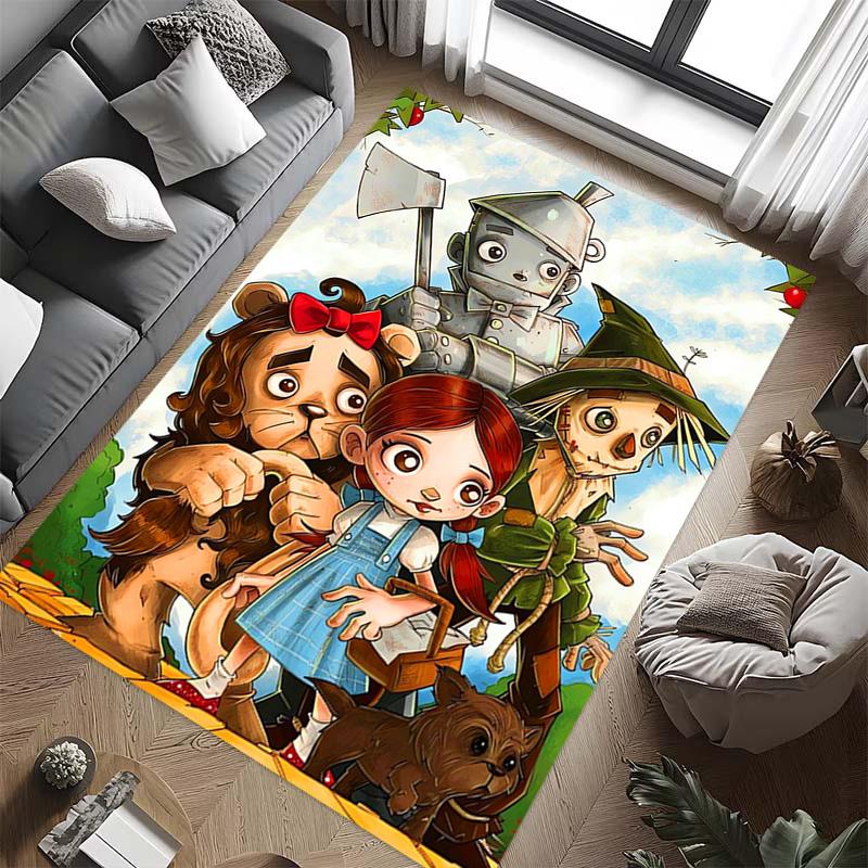 Fantasy Adventure Journey carpet printing Suitable for all seasons Doormat Christmas gifts Dormitory decoration