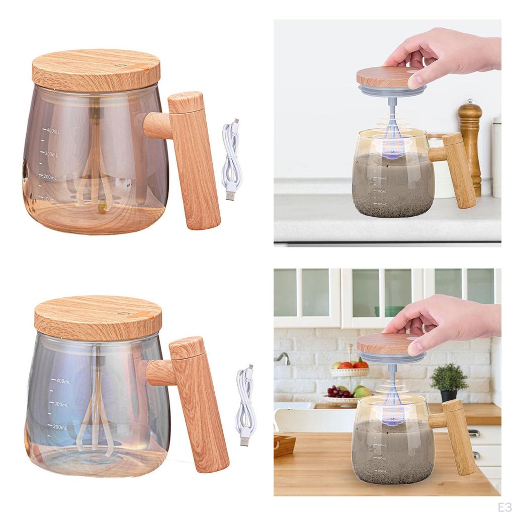 Electric Blender Cup, Innovative Self-Mixing Coffee Cup for Home