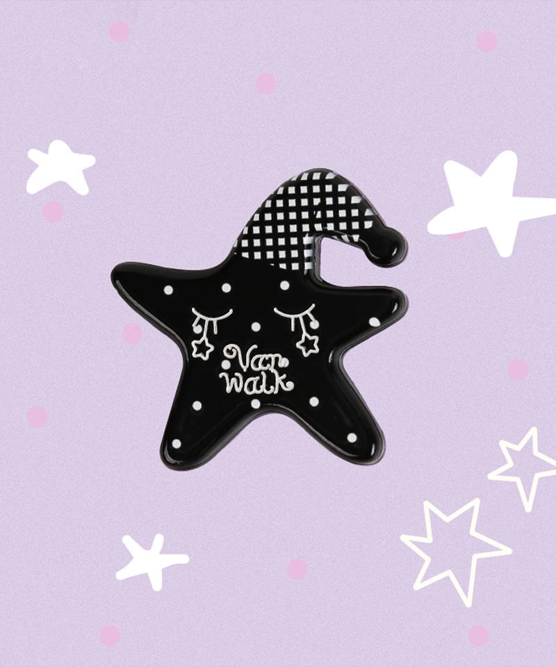Vanwalk Sugar Star Hair Clip [Star-Black]