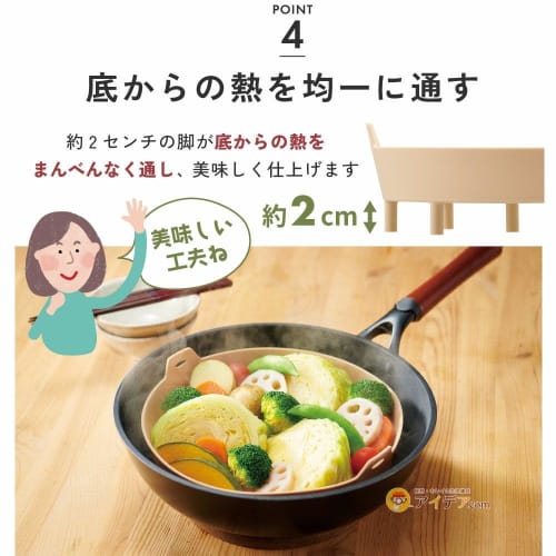 Kojit Wide Silicone Steamer: Easily and Deliciously Steam Food with Its Wide Base, Perfect for Frying Pans or Microwaves