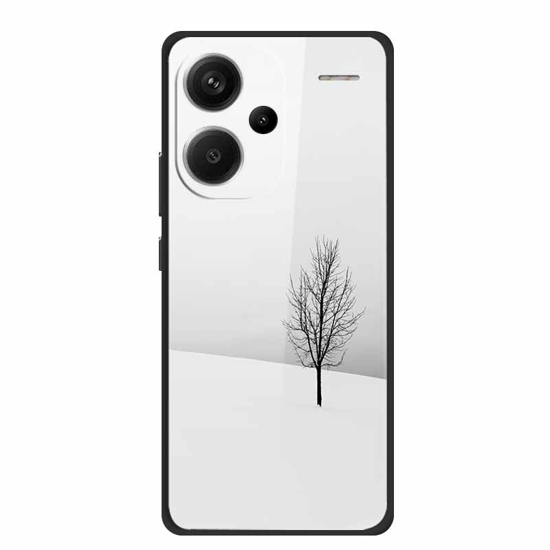 

For Redmi Note 13 Pro Plus 5G Case Luxury Tempered Glass Hard Back Covers For Xiaomi Redmi Note 13 Pro Note13 5G Painted Shell Redmi Note 13 5G