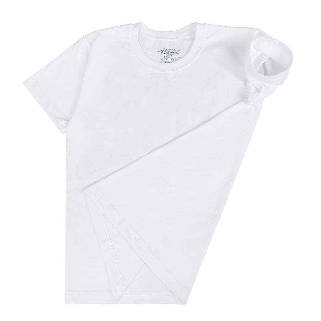 FOURTHK Plain White T-Shirt