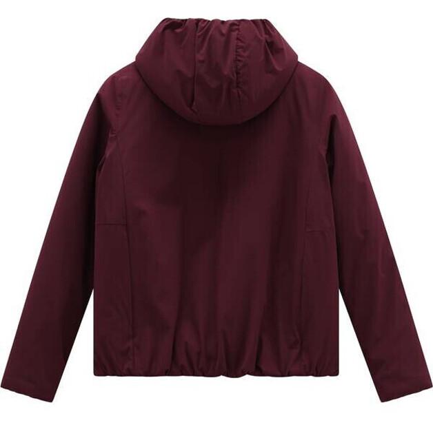 Women's Jacket Jeanne Baret Pansy Hood Plum C468 Purple/red