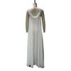 Women Casual Maxi Dress Boho Tassels Sleeveless Crew Neck Beach Sundress Summer Flowy Cocktail Party Dress