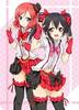 Goddess of Chaos Love Live! Character Sleeve "Niko Maki (Yazawa Nico & Nishikino Maki) / Illustration: Calamonese
